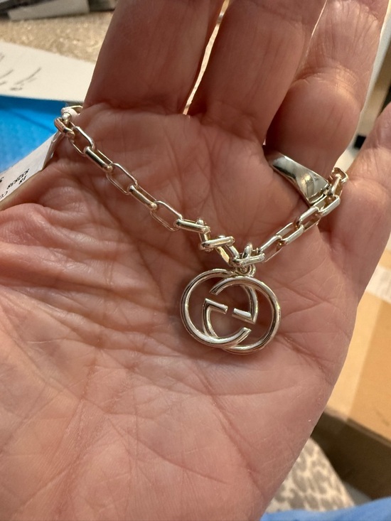 Gucci Jewelry - Gucci Silver Interlocking G Charm Bracelet